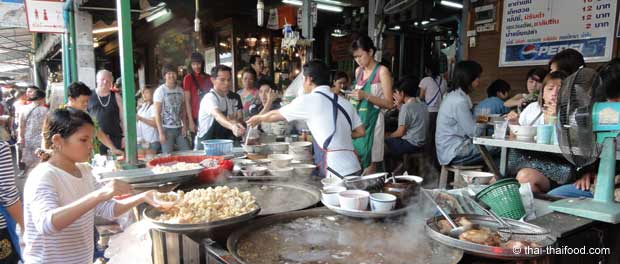 Essen auf dem Chatuchak Markt