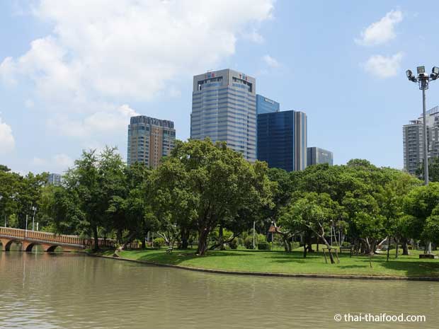 Park im Chatuchak Stadtteil von Bangkok