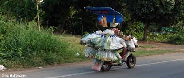 Gemüseverkäufer Thailand