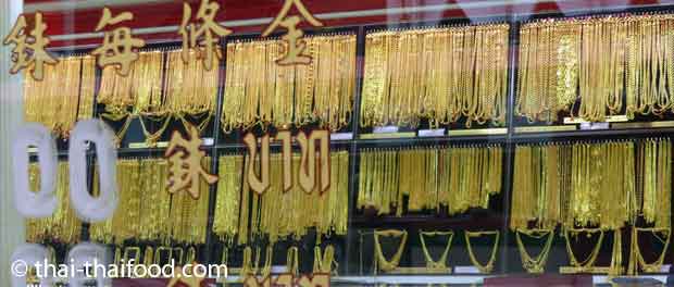 Gold kaufen in Bangkok Chinatown