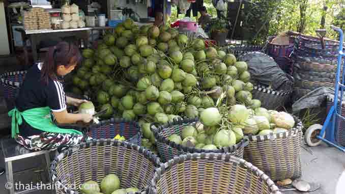 Kokosnusswasser Verkauf