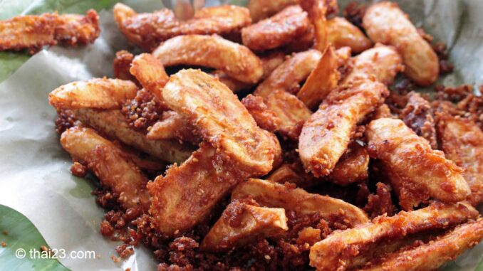 gebratene-bananen-thailand Gebratene Bananen Thailand