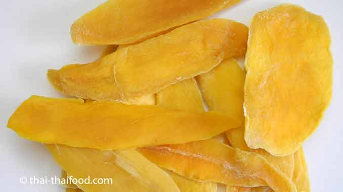 getrocknete thailändische Mango