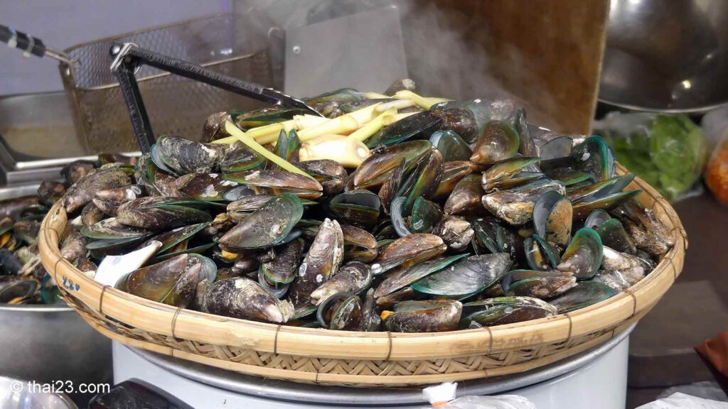 Grüne Miesmuscheln (Hoi Malang Poo)