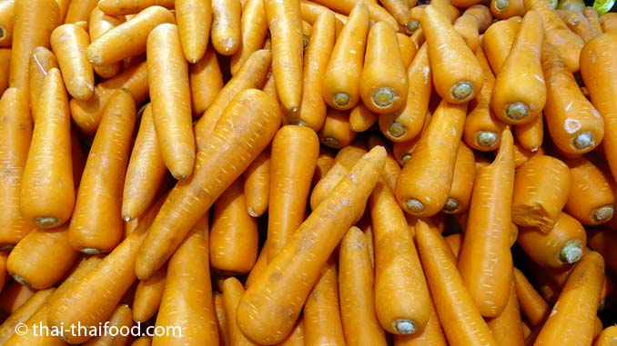 Thailändische Karotten